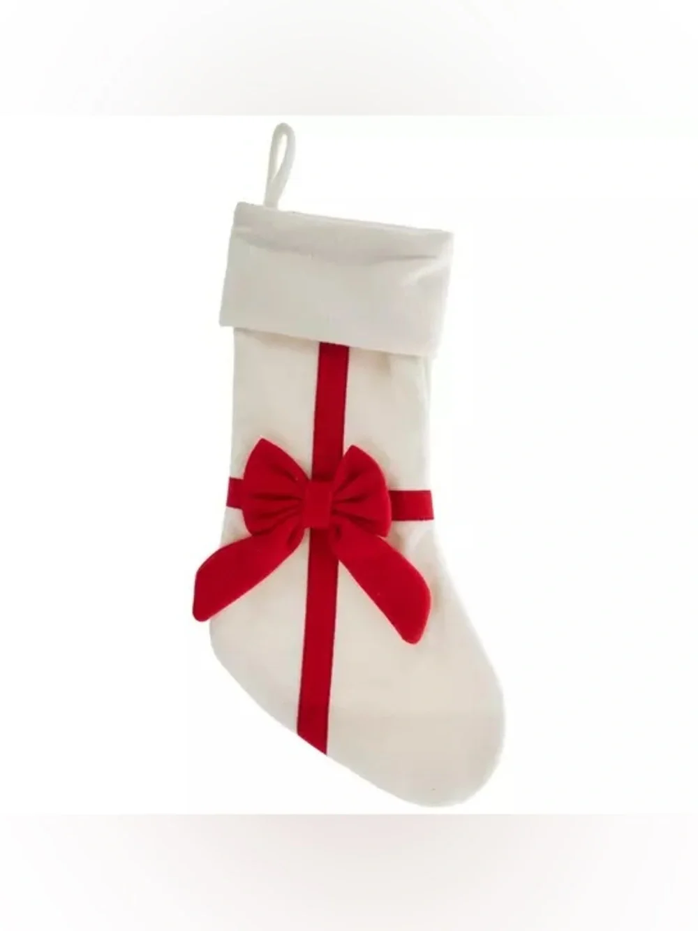 Christmas Bow Stocking